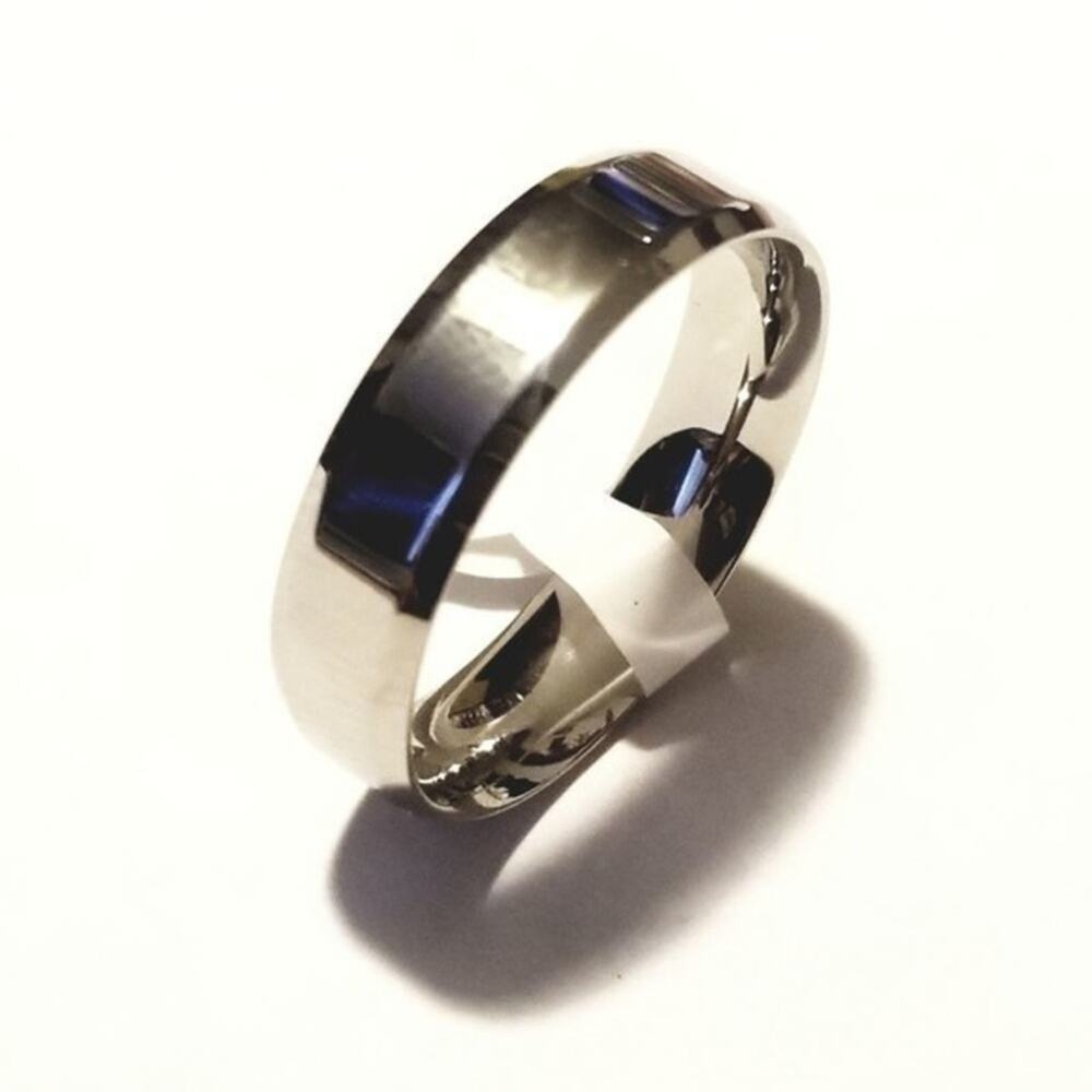 New plan stainless steel ring size 7‎